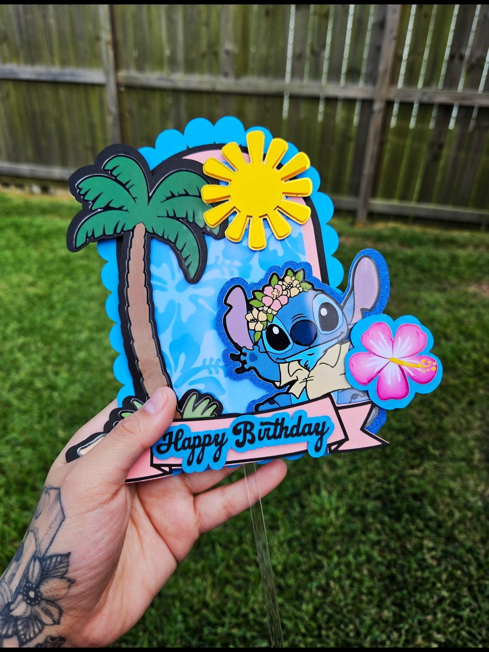 Lilo & Stitch Cake Topper
